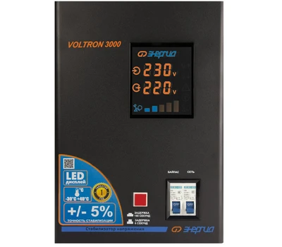 Однофазный стабилизатор напряжения Энергия Voltron 3000 (HP)