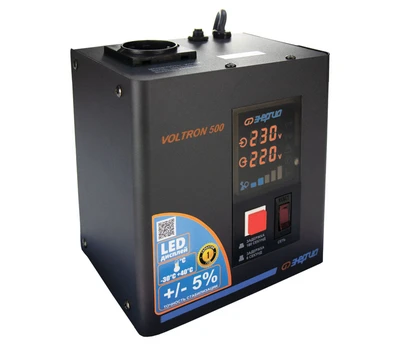 Однофазный стабилизатор напряжения Энергия Voltron 500 (HP)