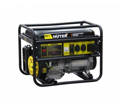 Электрогенератор HUTER DY9500L с силовой розеткой