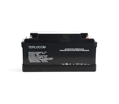 Аккумулятор герметичный свинцово-кислотный TEPLOCOM 65Ач