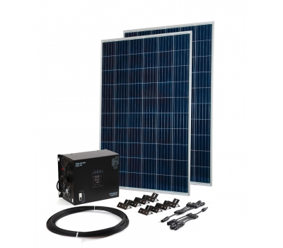 Комплект TEPLOCOM Solar-1500 + солнечная панель 250 Вт х 2