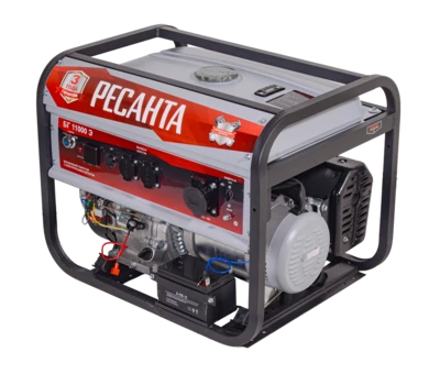 Бензиновый электрогенератор Ресанта БГ11000Э