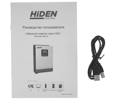 Гибридный солнечный инвертор Hiden Control HS20-1012P (12в, 1000Вт, PWM 50A)
