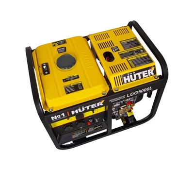 Электрогенератор дизельный LDG 5000L Huter