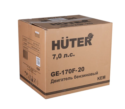 Двигатель бензиновый HUTER GE-170F-20