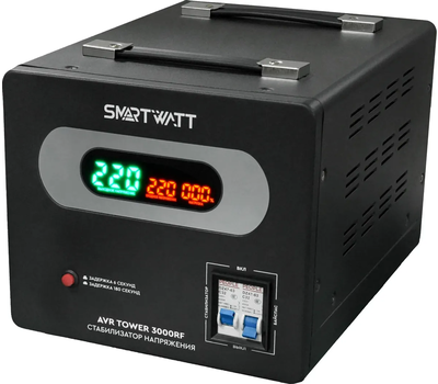 Напольный стабилизатор напряжения SMARTWATT AVR TOWER 3000RF