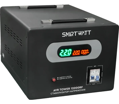 Напольный стабилизатор напряжения SMARTWATT AVR TOWER 12000RF