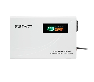 Настенный стабилизатор напряжения SMARTWATT AVR SLIM 500RW