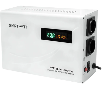 Настенный стабилизатор напряжения SMARTWATT AVR SLIM 1500RW