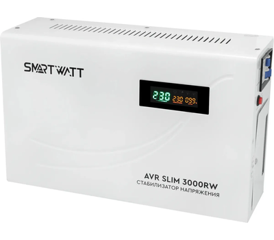 Настенный стабилизатор напряжения SMARTWATT AVR SLIM 3000RW