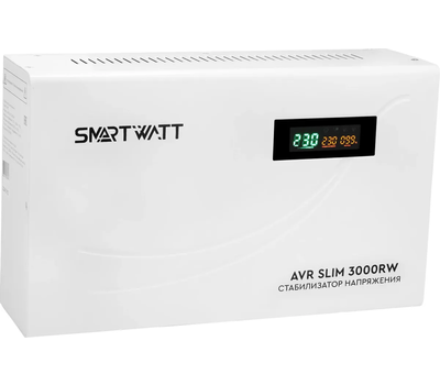 Настенный стабилизатор напряжения SMARTWATT AVR SLIM 3000RW