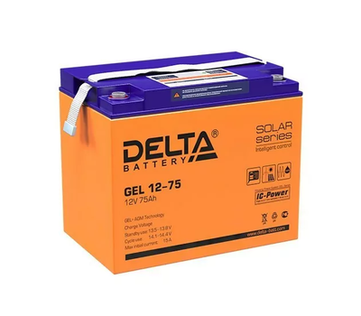 Аккумуляторная батарея Delta GEL 12-75