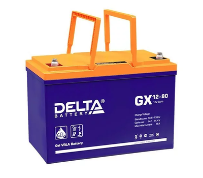 Аккумуляторная батарея Delta GX 12-80