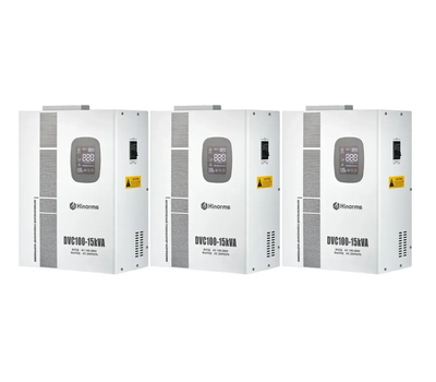 Комплект стабилизаторов Hinorms DVC100 - 45кВА для трехфазной сети