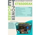 Генератор бензиновый ET-POWER ET6500EAX