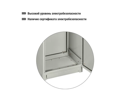 Корпус под стабилизаторы ЩМП-18.8.4-0, IP66, без монтажных панелей