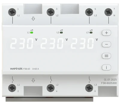 Переключатель фаз Welrok FS6-63