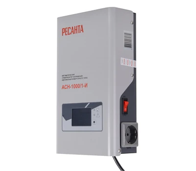 Инверторный стабилизатор Ресанта АСН-1000/1-И