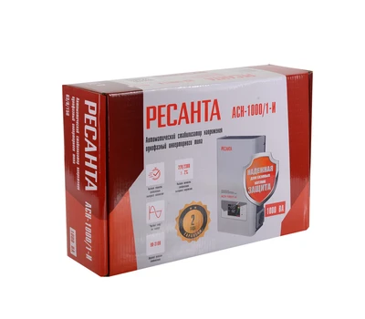 Инверторный стабилизатор Ресанта АСН-1000/1-И