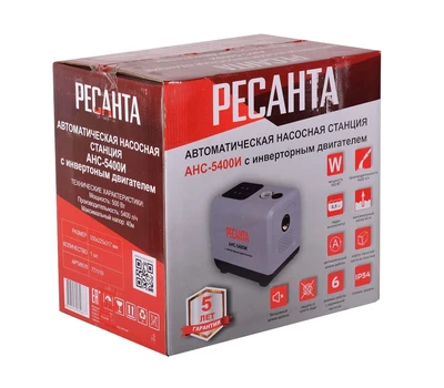 Автоматическая насосная станция Ресанта АНС-5400И
