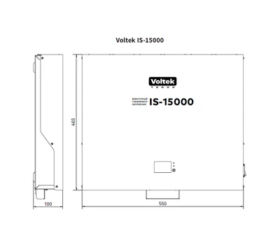 Инверторный стабилизатор напряжения Voltek VIS-12000