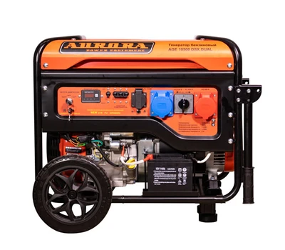 Электростанция АВРОРА AGE 10500 DSX DUAL 380В
