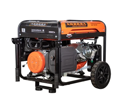 Электростанция АВРОРА AGE 7500 DSX на колесах