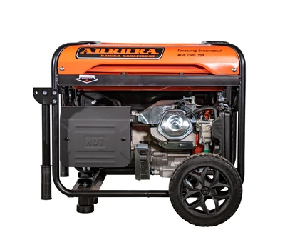 Электростанция АВРОРА AGE 7500 DSX на колесах