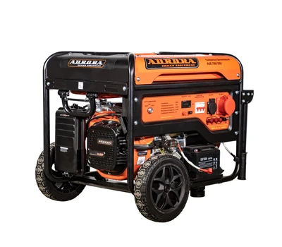 Электростанция АВРОРА AGE 7500 DSX на колесах