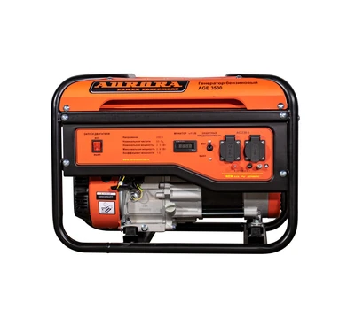 Электростанция АВРОРА AGE 3500 2,5/2,8кВт, ручной стартер