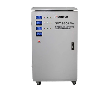 Трехфазный стабилизатор напряжения SUNTEK СНТ 9000 ВА