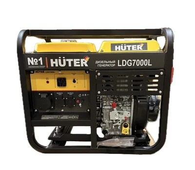 Электрогенератор дизельный Huter LDG 7000L