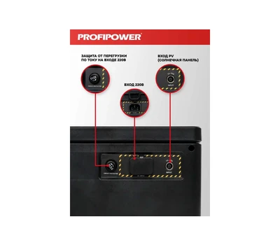 Портативная аккумуляторная электростанция Profipower ПЭ-600, 600Вт