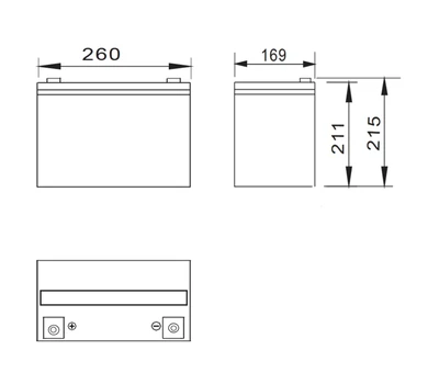 Аккумуляторная батарея MNB Battery MM 75-12