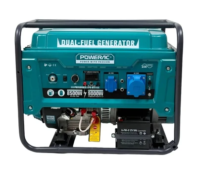 Электростанция гибридная (газ-бензин) Powerac Eco PR9000 Winter 2 в 1