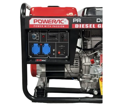 Дизельный генератор Powerac PR7500 Diesel Optima