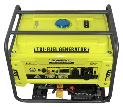 Электростанция гибридная (газ-бензин) Powerac Eco+ PR8000 Winter 3 в 1