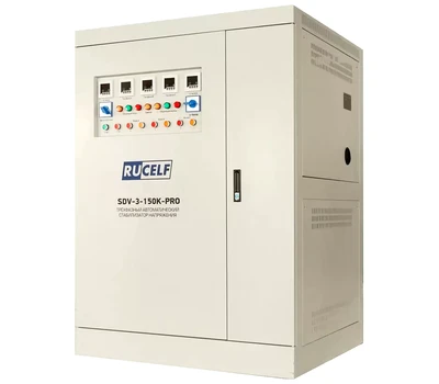 Промышленный стабилизатор напряжения RUCELF SDV-3-150K-PRO