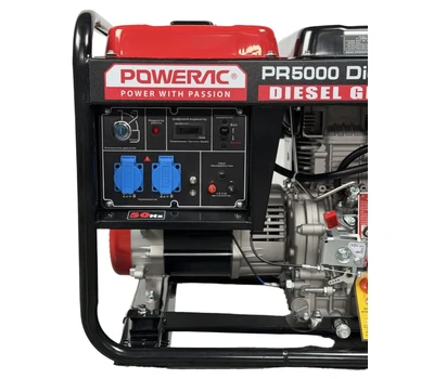 Дизельный генератор Powerac PR5000 Diesel Optima