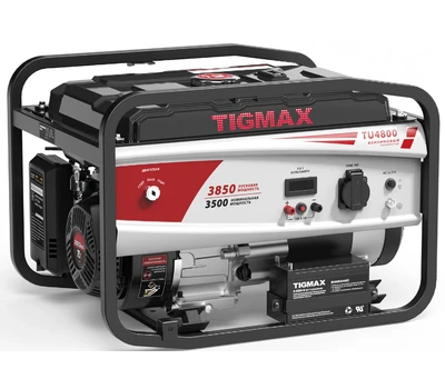 Бензиновая электростанция TIGMAX TU4800E