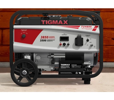 Бензиновая электростанция TIGMAX TU4800E