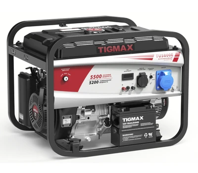 Бензиновая электростанция TIGMAX TU5800E